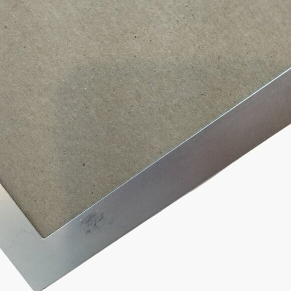 Silver metal Picture Frame 8 X 10 Hanging Tabletop - Picture 4 of 4